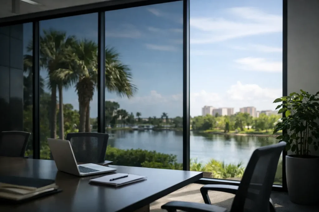 Best Commercial Tint Options for Florida Offices