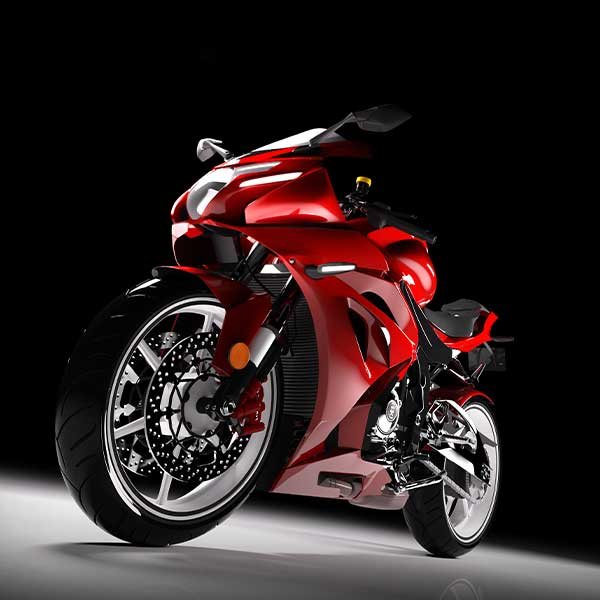 Custom motorcycle paint by Tint Station