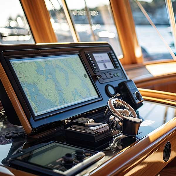 Marine navigation electronics by Tint Station