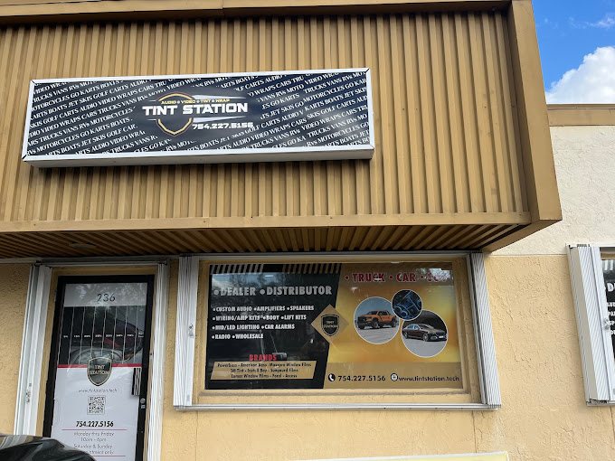 Tint Station shop in Deerfield Beach, FL
