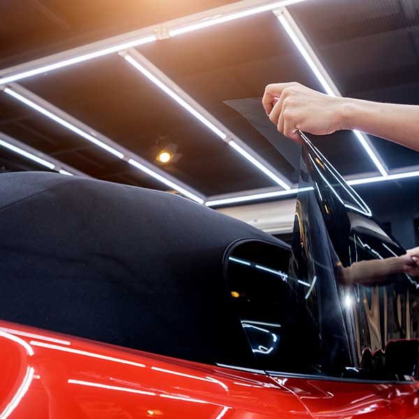 Auto window tint install by Tint Station in Deerfield Beach, FL