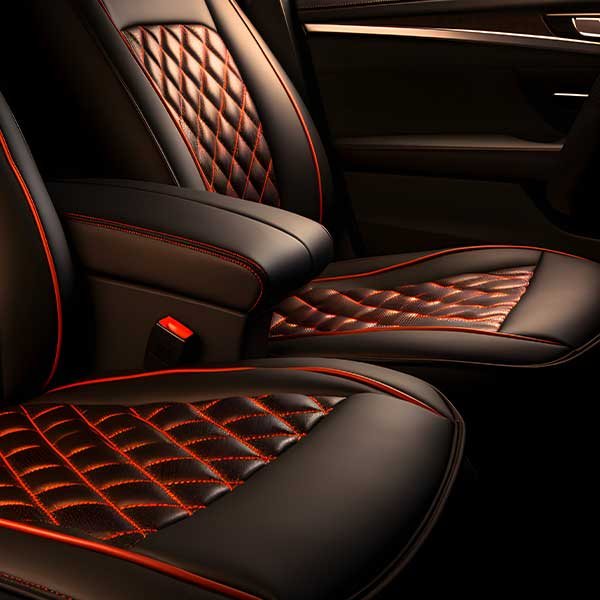 Custom auto upholstery by Tint Station